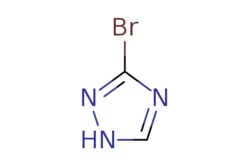 eMolecules​&nbsp;7343-33-1 | 3-bromo-1H-1,2,4-triazole | Pharmablock | MFCD01421960 | 147.963 | C2H2BrN3 | 97.000 | Brc1nc[nH]n1 | 5g | 551089971