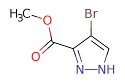 eMolecules​&nbsp;81190-89-8 | Methyl 4-bromo-1H-pyrazole-3-carboxylate | Ambeed | MFCD00619124 | 205.011 | C5H5BrN2O2 | 95.000 | COC(=O)c1n[nH]cc1Br | 25g | 490560771