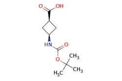 eMolecules​&nbsp;1008773-79-2 | cis-3-(tert-Butoxycarbonylamino)cyclobutanecarboxylic acid | Synthonix - Stock | MFCD06657680 | 215.249 | C10H17NO4 | 97.000 | CC(C)(C)OC(=O)N[C@H]1C[C@H](C1)C(O)=O | 5g | 525907384