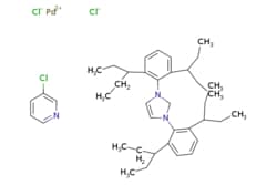 eMolecules​&nbsp;1158652-41-5 | Dichloro[1,3-bis[2,6-Di(3-pentyl)phenyl]imidazol-2-ylidene](3-chloropyridyl)palladium(II) | Accela ChemBio793.700 | C40H58Cl3N3Pd | 95.000 | [Cl-].[Cl-].[Pd++].Clc1cccnc1.CCC(CC)c1cccc(C(CC)CC)c1N1CN(C=C1)c1c(cccc1C(CC)CC)C(CC)CC | 5g | 802547657