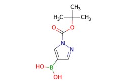 eMolecules​&nbsp;1188405-87-9 | (1-(tert-Butoxycarbonyl)-1H-pyrazol-4-yl)boronic acid | Ambeed | MFCD09951915 | 212.010 | C8H13BN2O4 | 98.000 | CC(C)(C)OC(=O)n1cc(cn1)B(O)O | 5g | 525112209