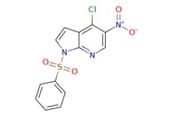 eMolecules​&nbsp;1245649-52-8 | 1-(benzenesulfonyl)-4-chloro-5-nitro-1H-pyrrolo[2,3-b]pyridine | Pharmablock | MFCD18072770 | 337.730 | C13H8ClN3O4S | 97.000 | [O-][N+](=O)c1cnc2n(ccc2c1Cl)S(=O)(=O)c1ccccc1 | 10g | 551111551
