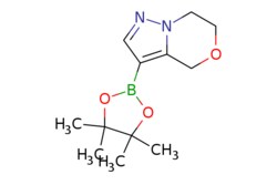 eMolecules​&nbsp;2057507-08-9 | 6,7-Dihydro-4H-pyrazolo[5,1-c][1,4]oxazine-3-boronic Acid Pinacol Ester | Synthonix | MFCD22544040 | 250.110 | C12H19BN2O3 | 95.000 | CC1(C)OB(OC1(C)C)c1cnn2CCOCc12 | 1g | 722002575