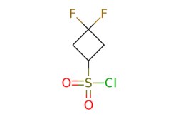 eMolecules​&nbsp;1310729-90-8 | 3,3-DIFLUOROCYCLOBUTANE-1-SULFONYL CHLORIDE | AstaTech | MFCD22421698 | 190.590 | C4H5ClF2O2S | 95.000 | FC1(F)CC(C1)S(Cl)(=O)=O | 0.25g | 551677242