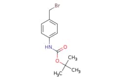 eMolecules​&nbsp;239074-27-2 | N-BOC-4-(BROMOMETHYL)ANILINE | AstaTech | MFCD11616718 | 286.169 | C12H16BrNO2 | 95.000 | CC(C)(C)OC(=O)Nc1ccc(CBr)cc1 | 5g | 392627479