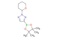 eMolecules​&nbsp;1415312-45-6 | 2-(Tetrahydro-2H-pyran-2-yl)-2H-1,2,3-triazole-4-boronic Acid Pinacol Ester | Accela ChemBio | MFCD26521334 | 279.150 | C13H22BN3O3 | 95.000 | CC1(C)OB(OC1(C)C)c1cnn(n1)C1CCCCO1 | 1g | 802594923