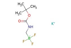 eMolecules​&nbsp;1314538-55-0 | Potassium [(Boc-amino)methyl]trifluoroborate | Accela ChemBio (ASD) | MFCD19686142 | 237.070 | C6H12BF3KNO2 | 95.000 | [K+].CC(C)(C)OC(=O)NC[B-](F)(F)F | 1g | 524976746