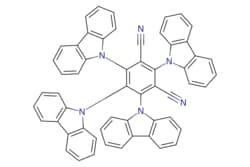eMolecules​&nbsp;1416881-52-1 | 2,4,5,6-Tetra(9-carbazolyl)isophthalonitrile | Accela ChemBio (ASD)788.914 | C56H32N6 | 98.000 | N#Cc1c(c(C#N)c(c(c1-n1c2ccccc2c2ccccc12)-n1c2ccccc2c2ccccc12)-n1c2ccccc2c2ccccc12)-n1c2ccccc2c2ccccc12 | 1g | 570925722