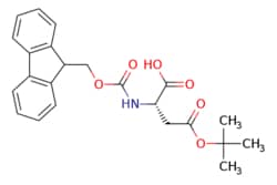 eMolecules​&nbsp;71989-14-5 | Fmoc-Asp(OtBu)-OH | Accela ChemBio (ASD) | MFCD00037131 | 411.454 | C23H25NO6 | 98.000 | CC(C)(C)OC(=O)C[C@H](NC(=O)OCC1c2ccccc2-c2ccccc12)C(O)=O | 100g | 484541871