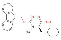 eMolecules​&nbsp;1210834-55-1 | (R)-N-Fmoc-N-methyl-3-cyclohexylalanine | Acrotein ChemBio Inc. | MFCD00156556 | 407.510 | C25H29NO4 | 97.000 | CN([C@H](CC1CCCCC1)C(O)=O)C(=O)OCC1c2ccccc2-c2ccccc12 | 1g | 518512499