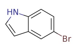 eMolecules​&nbsp;10075-50-0 | 5-Bromoindole | Chem-Impex | MFCD00005670 | 196.047 | C8H6BrN | 99.000 | Brc1ccc2[nH]ccc2c1 | 25g | 112756058