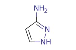 eMolecules​&nbsp;1820-80-0 | 3-Aminopyrazole | ChemScene | MFCD00005236 | 83.094 | C3H5N3 | 98.000 | Nc1cc[nH]n1 | 25g | 346743508