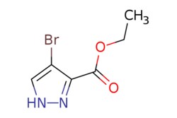 eMolecules​&nbsp;5932-34-3 | ETHYL 4-BROMO-1H-PYRAZOLE-3-CARBOXYLATE | AstaTech | MFCD10697501 | 219.038 | C6H7BrN2O2 | 95.000 | CCOC(=O)c1n[nH]cc1Br | 1g | 268491427