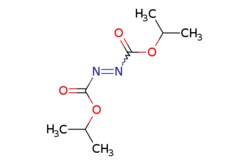 eMolecules​&nbsp;2446-83-5 | Diisopropyl azodicarboxylate | Chem-Impex202.210 | C8H14N2O4 | 98.000 | CC(C)OC(=O)N=NC(=O)OC(C)C | 250g | 349012484