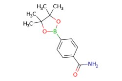eMolecules​&nbsp;179117-44-3 | 4-(4,4,5,5-tetramethyl-1,3,2-dioxaborolan-2-yl)benzamide | Advanced ChemBlocks - In Stock | MFCD05663887 | 247.100 | C13H18BNO3 | 95.000 | CC1(C)OB(OC1(C)C)c1ccc(cc1)C(N)=O | 5g | 448695518