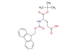 eMolecules​&nbsp;84793-07-7 | FMOC-GLU-OTBU | AstaTech | MFCD00065648 | 425.481 | C24H27NO6 | 95.000 | CC(C)(C)OC(=O)[C@H](CCC(O)=O)NC(=O)OCC1c2ccccc2-c2ccccc12 | 500g | 342854176