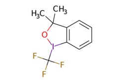 eMolecules​&nbsp;887144-97-0 | 3,3-Dimethyl-1-(trifluoromethyl)-1,2-benziodoxole | ChemScene | MFCD10567056 | 330.089 | C10H10F3IO | 97.000 | CC1(C)O[I](c2ccccc12)C(F)(F)F | 15g | 894453377