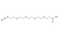 eMolecules​&nbsp;1257063-35-6 | 15-Azido-4,7,10,13-tetraoxapentadecanoic acid | Chem-Impex | MFCD12406155 | 291.304 | C11H21N3O6 | 97.000 | OC(=O)CCOCCOCCOCCOCCN=[N+]=[N-] | 1g | 272389477