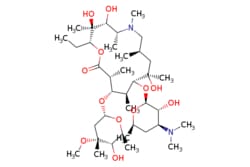eMolecules​&nbsp;83905-01-5 | Azithromycin | Medchem Express | MFCD03266623 | 748.996 | C38H72N2O12 | 98.000 | CC[C@H]1OC(=O)[C@H](C)[C@@H](O[C@H]2C[C@@](C)(OC)[C@@H](O)[C@H](C)O2)[C@H](C)[C@@H](O[C@@H]2O[C@H](C)C[C@@H]([C@H]2O)N(C)C)[C@](C)(O)C[C@@H](C)CN(C)[C@H](C)[C@@H](O)[C@]1(C)O | 100mg | 4462...