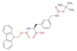 eMolecules​&nbsp;266999-24-0 | FMOC-L-3-AMINOMETHYLPHE(BOC) | AstaTech | MFCD01860734 | 516.594 | C30H32N2O6 | 95.000 | CC(C)(C)OC(=O)NCc1cccc(C[C@H](NC(=O)OCC2c3ccccc3-c3ccccc23)C(O)=O)c1 | 5g | 799164209