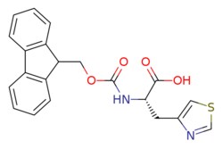 eMolecules​&nbsp;205528-32-1 | Fmoc-??-(4-Thiazolyl)-Ala-OH | Ambeed | MFCD00672568 | 394.450 | C21H18N2O4S | 97.000 | OC(=O)[C@H](Cc1cscn1)NC(=O)OCC1c2ccccc2-c2ccccc12 | 250mg | 525051560