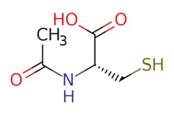 eMolecules​&nbsp;616-91-1 | N-Acetyl-L-Cysteine | AA Blocks LLC | MFCD00004880 | 163.190 | C5H9NO3S | 0.000 | CC(=O)N[C@@H](CS)C(O)=O | 5g | 626241209