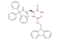 eMolecules​&nbsp;132388-59-1 | Fmoc-Asn(Trt)-OH | AbaChemScene | MFCD00077049 | 596.683 | C38H32N2O5 | 98.000 | OC(=O)[C@H](CC(=O)NC(c1ccccc1)(c1ccccc1)c1ccccc1)NC(=O)OCC1c2ccccc2-c2ccccc12 | 1000g | 391088994