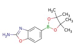 eMolecules​&nbsp;1224844-66-9 | 5-(4,4,5,5-Tetramethyl-1,3,2-dioxaborolan-2-yl)benzo[d]oxazol-2-amine | Ambeed | MFCD13182075 | 260.100 | C13H17BN2O3 | 97.000 | CC1(C)OB(OC1(C)C)c1ccc2oc(N)nc2c1 | 250mg | 525027060