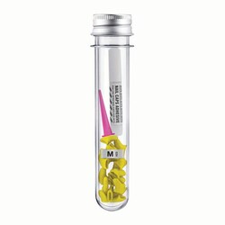 Med Vet International&nbsp;Feline Nail Caps - Medium, Yellow, J1660A, 100/Pack