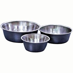 Med Vet International&nbsp;Jorvet Pet Bowls, 8oz, Stainless Steel, J0802A