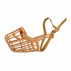 Med Vet International&nbsp;JorVet Nylon Plastic Basket Muzzle - #7 Quick Release, J0884GQ, Each