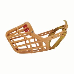 Med Vet International&nbsp;JorVet Nylon Plastic Basket Muzzle - #8 Quick Release, J0884HQ, Each