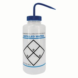 Med Vet International&nbsp;Safety Labeled Wash Bottles, 