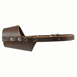 Med Vet International&nbsp;Jorvet Leather Dog Muzzle, 6.5in, J0230C, Each
