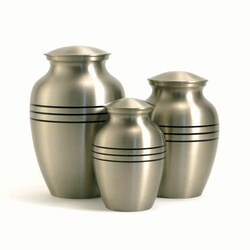 Med Vet International&nbsp;Jorvet Urn, Small, Classic Pewter, J0316D