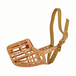 Med Vet International&nbsp;JorVet Nylon Plastic Basket Muzzle - #5 Quick Release, J0884EQ, Each