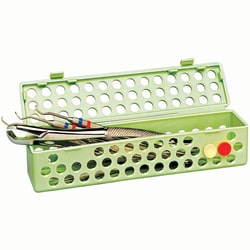 Med Vet International&nbsp;Steri Container, 8.25 x 2 x 2in, J0943X, Each