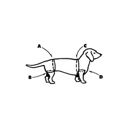 Med Vet International&nbsp;Jorvet Walkabout Harness Set, Front, J0456SF, All Sizes, 6 Count