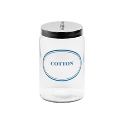 Med Vet International&nbsp;Cotton Glass Jar, J0619K, Each