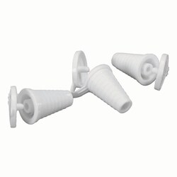 Med Vet International&nbsp;Universal Bottle Adapter, Fits Bottle Openings 18-22mm, J0578, 5 Pack