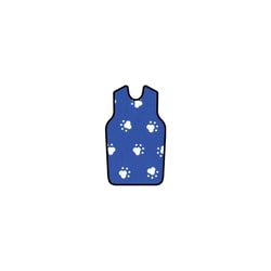 Med Vet International&nbsp;X-Ray Apron w/ Quick Release - Small Royal Paws, J0676MB