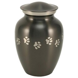 Med Vet International&nbsp;Jorvet Classic Paw Slate Urn, Medium, J0316PSM