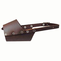 Med Vet International&nbsp;Jorvet Leather Muzzle, Large, 8in, J0230D, Each