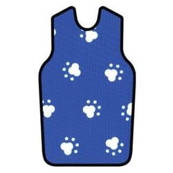 Med Vet International&nbsp;X-Ray Apron w/ Quick Release - Large Royal Paws, J0676MBL