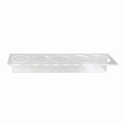 Med Vet International&nbsp;Sundry Jar Wall Rack, J0619R, Each