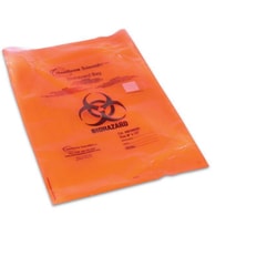 Med Vet International&nbsp;BioHazard Bag, J0724, 100/Pack