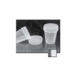 Med Vet International&nbsp;Sterile Disposable Specimen Container, 4 oz, Non-Sterile, J0555NS, 100 Count