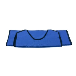 Med Vet International&nbsp;X-Ray Apron w/ Velcro Tie, Royal Blue Diamond, Large 38
