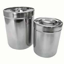 Med Vet International&nbsp;Dressings Jar, 2 Liter, 6.25 in x 5 in Diameter, J0395B