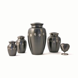 Med Vet International&nbsp;Jorvet Classic Paw Slate Urn, Large, J0316PSL